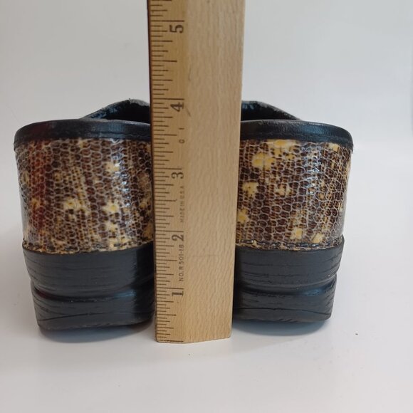 Dansko Clog Professional Shoe Snake Reptile Slip On Style Mule Womens US 6 or 36 - Picture 10 of 15